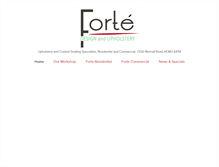 Tablet Screenshot of fortekc.com